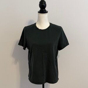 LAST CALL Lululemon organic cotton crewneck SZ L in legacy green